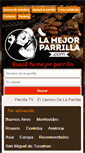 Mobile Screenshot of lamejorparrilla.com